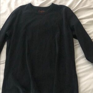 Black 3/4 sleeves t-shirt